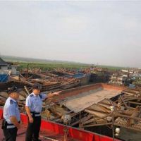 湖北打擊非法采砂、拆除砂石碼頭 監(jiān)利復(fù)綠41個(gè)港口碼頭！