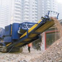 移動(dòng)式破碎機(jī)處理建筑垃圾需企業(yè)共同合作，形成完整產(chǎn)業(yè)鏈